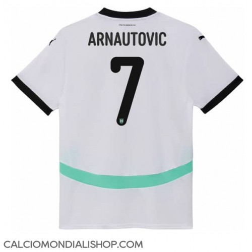 Maglie da calcio Austria Marko Arnautovic #7 Seconda Maglia Europei 2024 Manica Corta